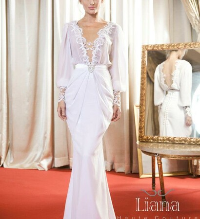 liana haute couture, gown and wedding dress