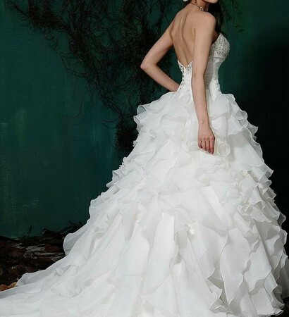 wedding dress, dress and disney princess