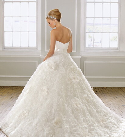 beautiful, wedding dress and pretty