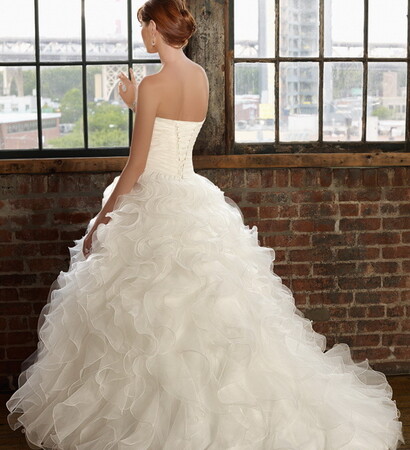 romantic, wedding dress and pretty