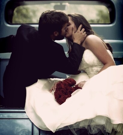 red, romantic and roses