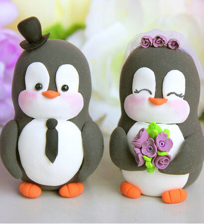 wedding day =)), love penguin and love