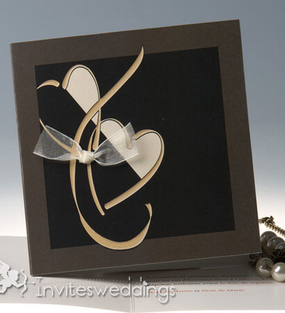 cheap wedding invitations, hollowed and cheap