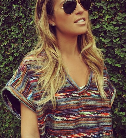 sunglasses, blonde and braidhair