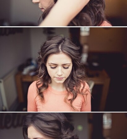 tutorial, girl and wedding hair