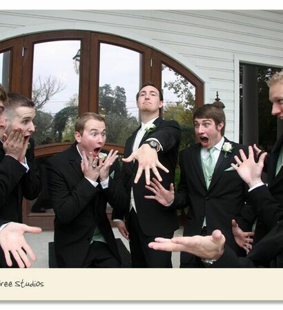 groom, humor and wedding ring