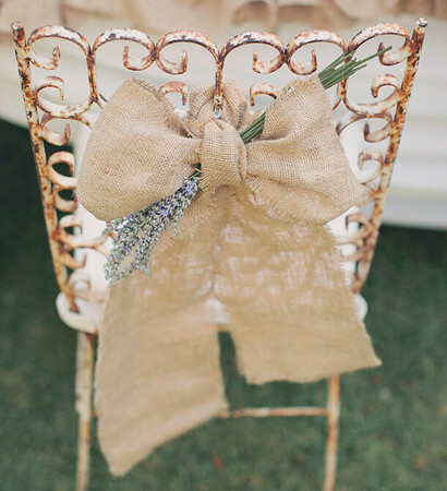 rustic, burlap and love