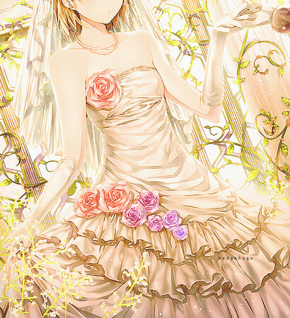 marriage, cute and female