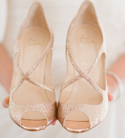 cream, high heels and white
