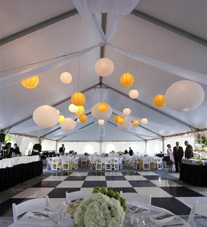 party rental tents, wedding tent rentals and total events management