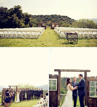 rustic wedding, ranch and weird
