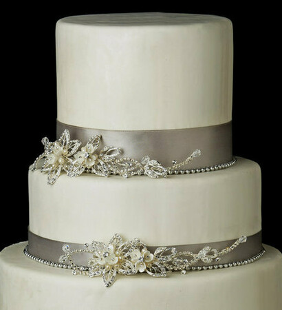 decorations, silver and white