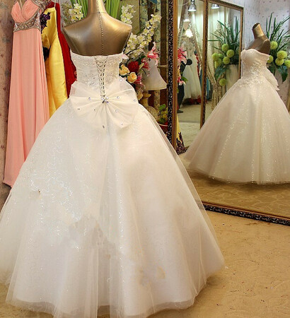 romantic, white and dress