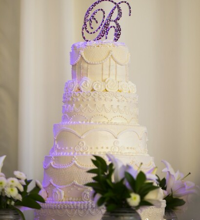 wedding design, wedding flowers and wedding cake