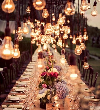 table, decoration and outside