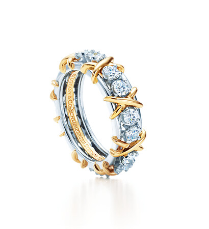 gold, diamonds and Tiffany & Co.