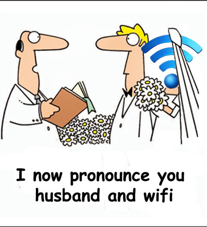 wifi, love and husband