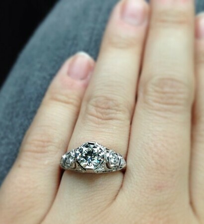 romance, commitment and special day