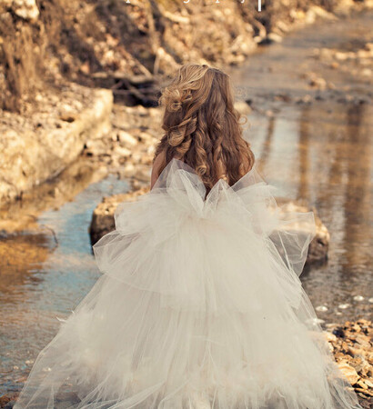 child, alone and bridal