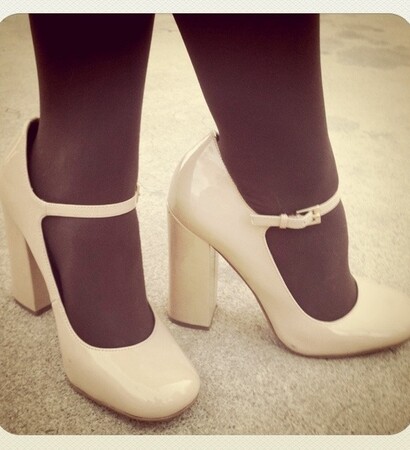 cream, heels and instagram