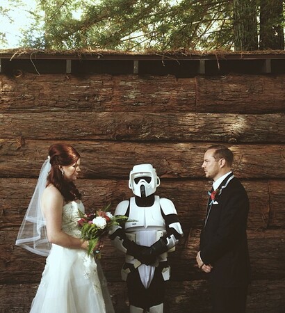 marriage, star wars and trooper