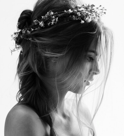 wedding headpiece and en