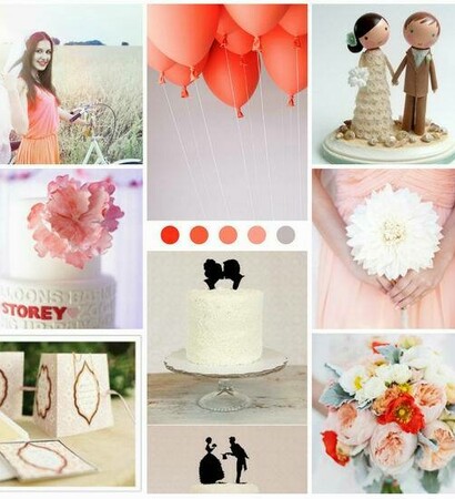 wedding inspiration, summer wedding and pink bridesmaid dress