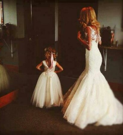 mom, dress and married