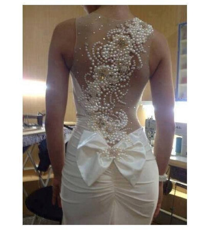 pearls, white and dope