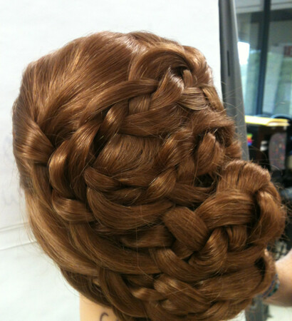 updo, Prom and pretty