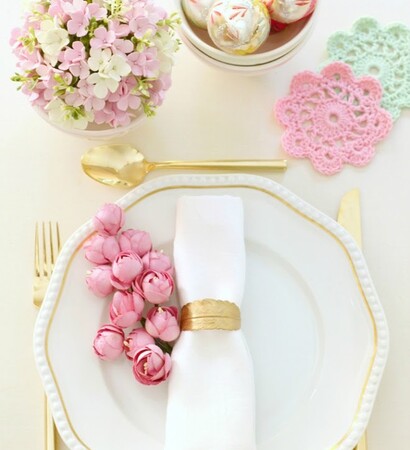 gold, party and table