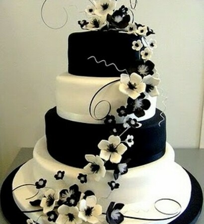chocolate, black and flower