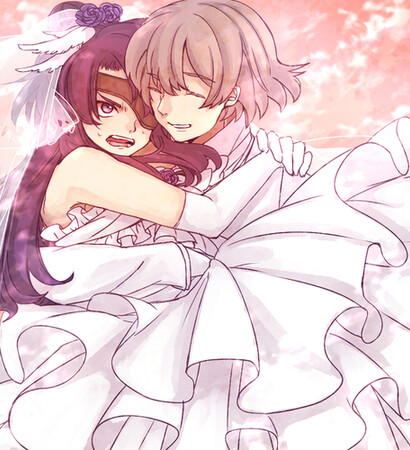 uryuu, bride and uryuu minene
