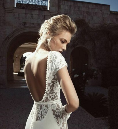 dress, backless and summer