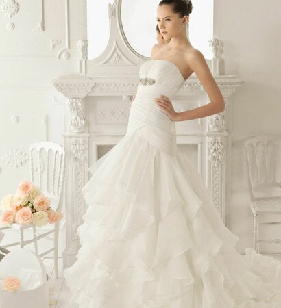 beautiful, bridal and dress