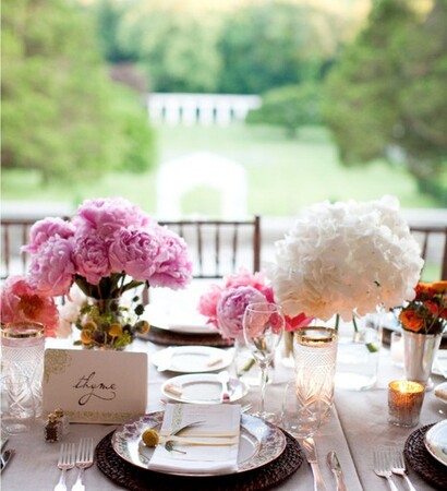 flower, heavenly and table setting