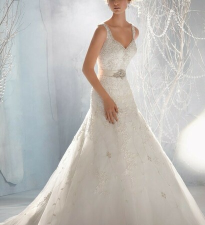 long gown, mori lee 1968 and wedding dress