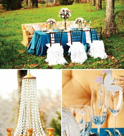 tablescape, alice and party
