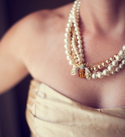 necklace, girly and pearl
