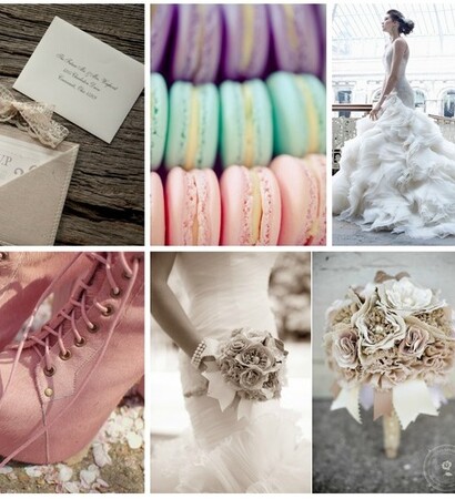 together, macarones and shoes