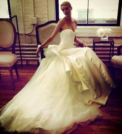 bride, gown and dress