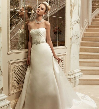 casablanca_bridal_2084, wedding dress and strapless wedding dress