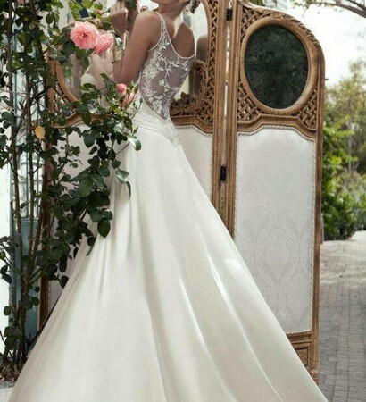 white, dress and فستان