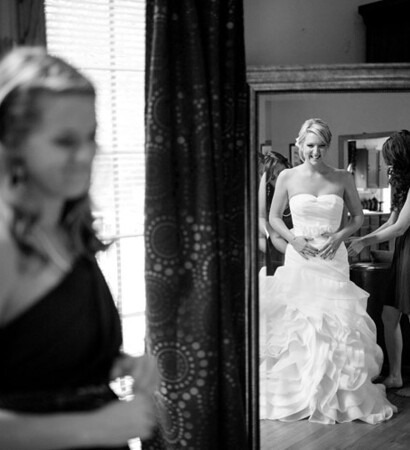 wedding photo, bride and wedding morning
