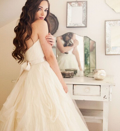 loose, curls and pretty