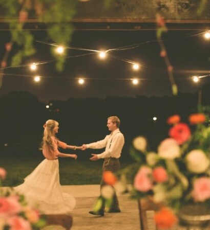 moments, couple and flowers