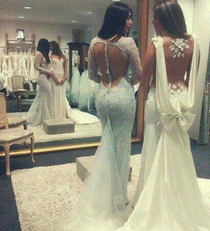 mode, model and bride