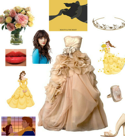 beauty and the beast, dress and belle