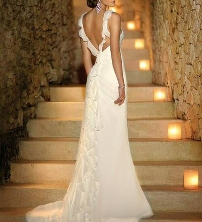 weddingdress, candle and purity