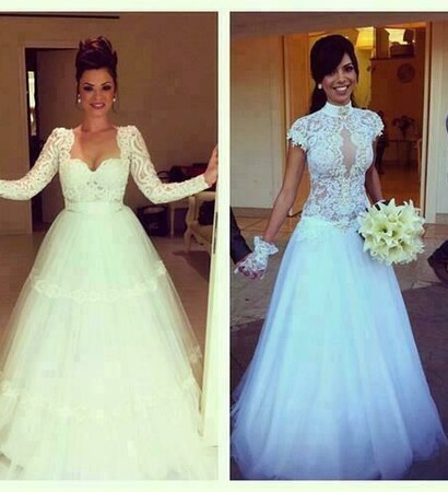 flowers, beautiful women and wedding dress
